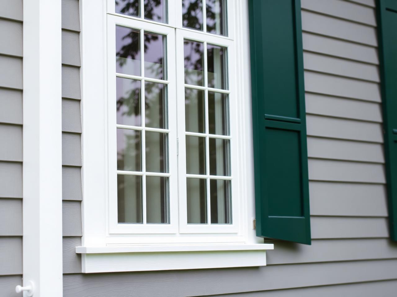 Colonial window casings