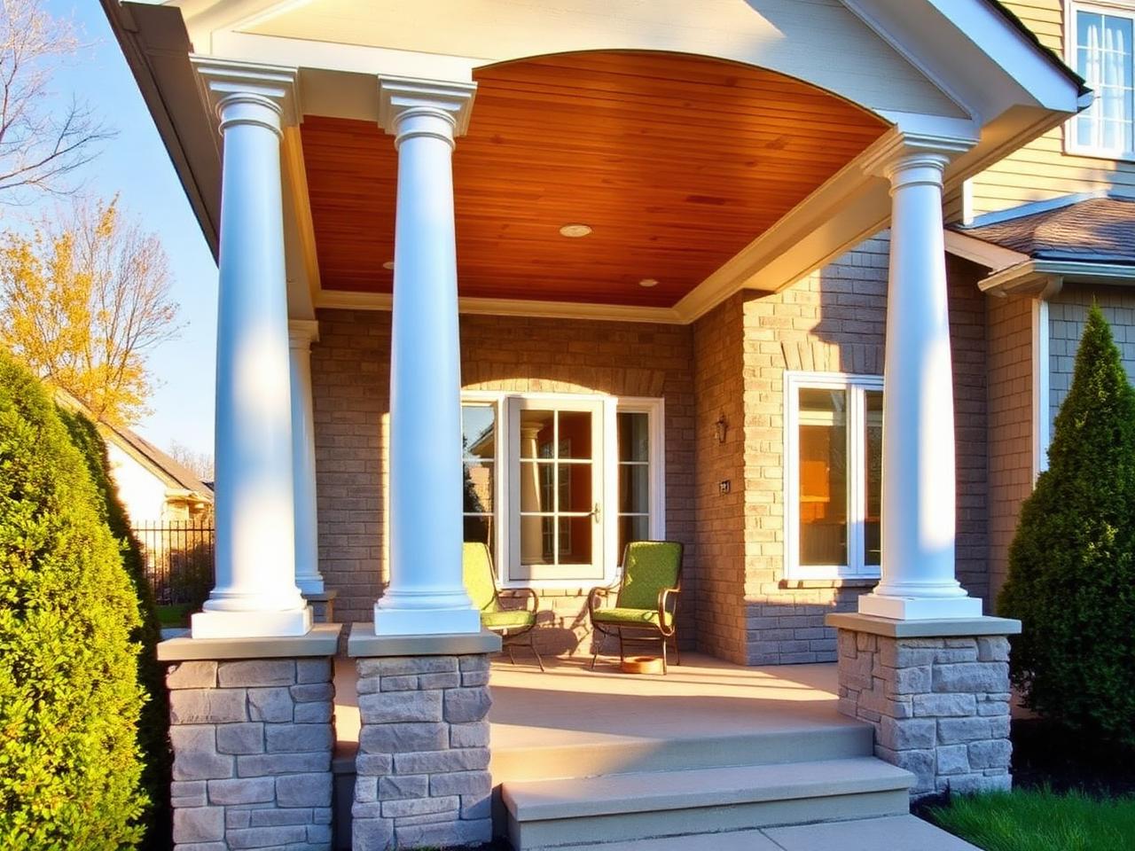 Front-porch column wraps