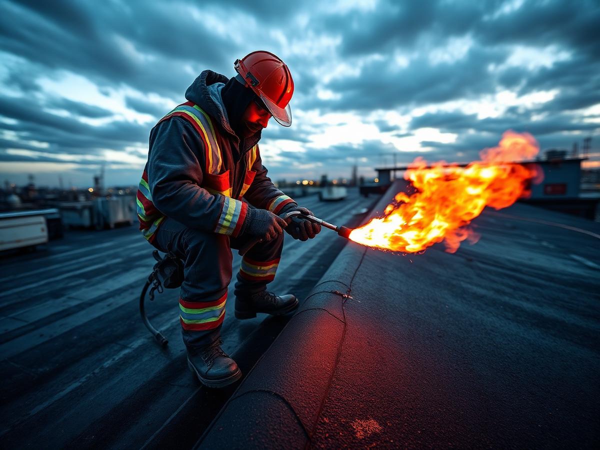 Torch-Down Membrane — Newark, NJ